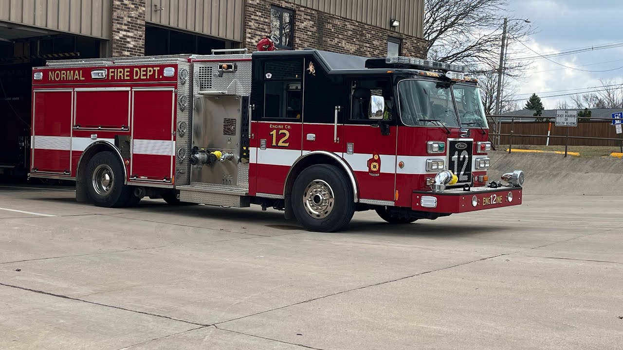 Engine 12 responding to a possible structure fire 3/4/24 - YouTube