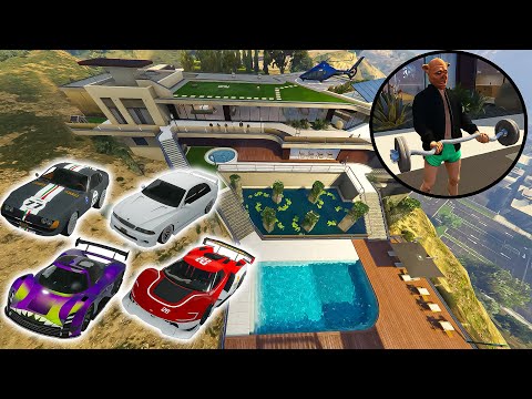 COMPRIAMO LA MEGA VILLA E TUTTE LE AUTO DI LUSSO !!! 🐷DLC A SAFE HOUSE IN THE HILLS🐷 GTA 5 ONLINE