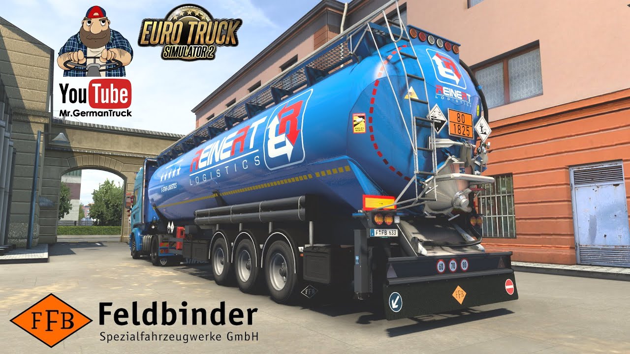 [ETS2 v1.42 & v1.43] Feldbinder KIP trailer pack v2.0 *MegaMod - Convoy  ready*