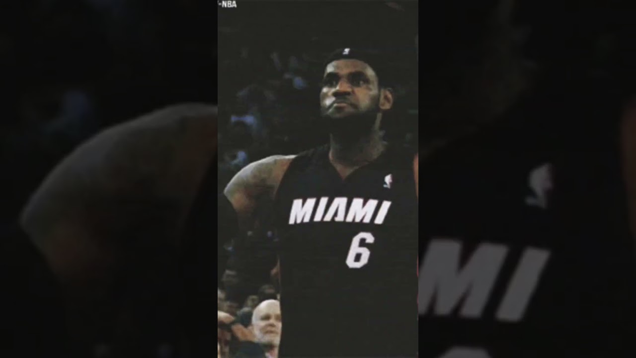 Miami heat lebron edit
