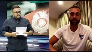 Pedro Manzi, jugador del Biratnagar City FC, en el DXT de GranCanariaTV