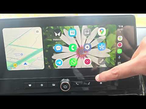 How to play googel maps in full screen on Android auto?