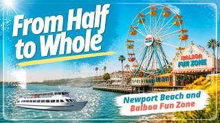 Newport Beach Pier & Balboa Fun Zone | Boat Tour, Food, Gift Shops & Ocean Views!