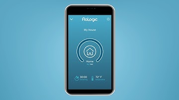 Using the FloLogic Smart Water Control App