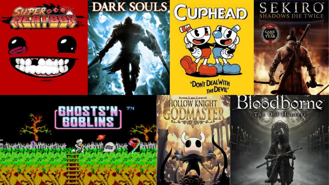 TOP 10 Hardest Games in the World!