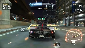 Need For Speed™ No Limits (Chapter 6 - Manace) Race 11 PAGANI Zonda Cinque