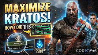 God of War Ragnarok - How to Get OVERPOWERED Fast (Max Stats Guide)