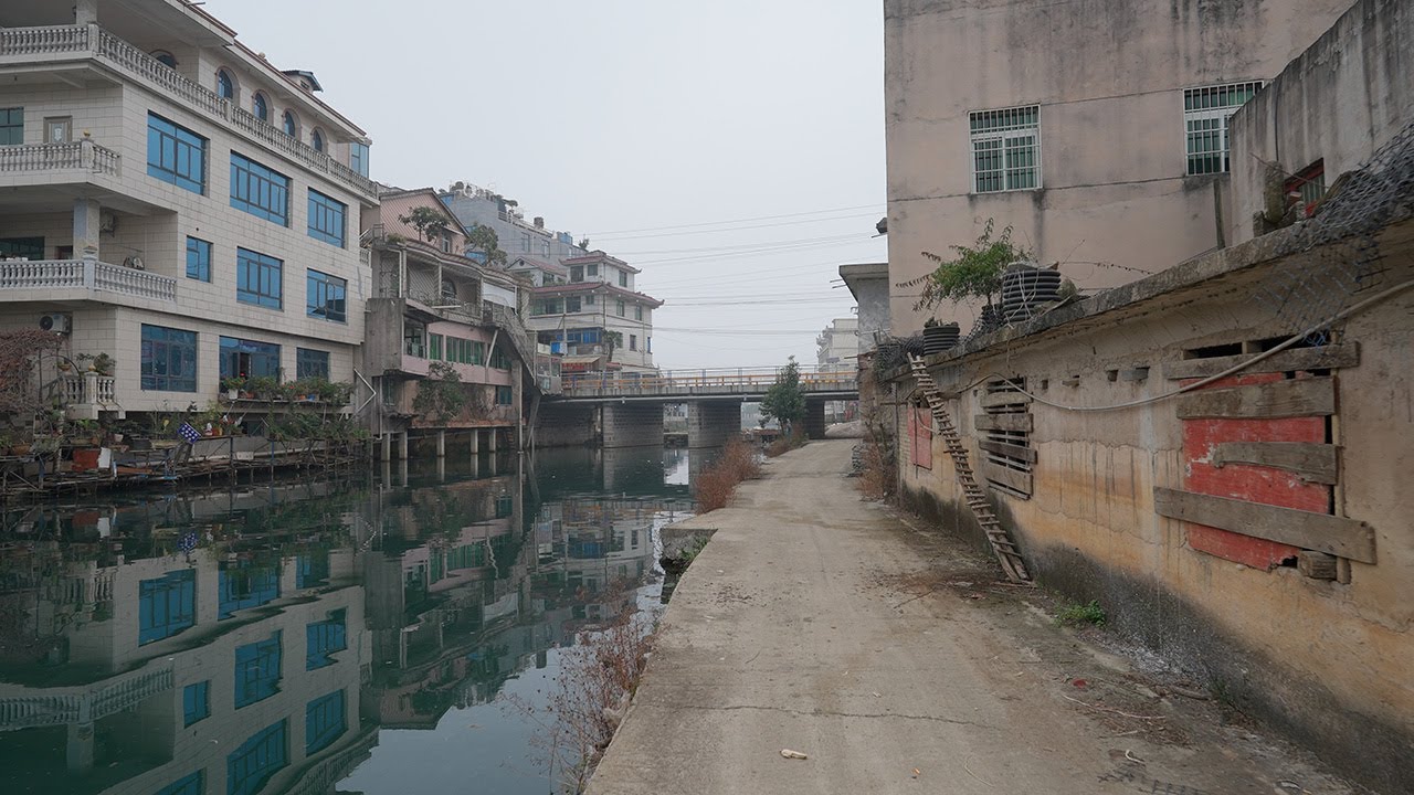 Walking in Chinese rural towns. Daxiqiao(大西桥镇), Guizhou・4K