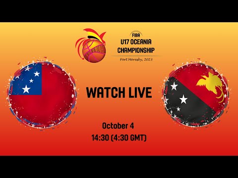 Samoa v Papua New Guinea | Full Basketball Game | FIBA U17 Women's Oceania Championship 2023