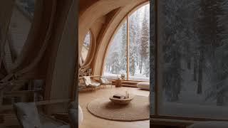 Winter Cabin Vibes in Aspen Cozy Fireplace Ambience for Relaxation ❄️🔥