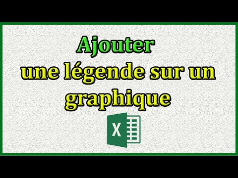 Comment ajouter une légende sur un graphique excel