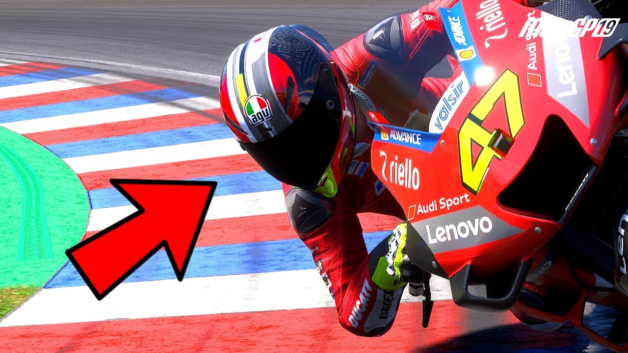 NUOVO CASCO DUCATI e GARA MOSTRUOSA - Motogp 19 - YouTube