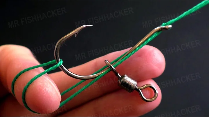 POWERFUL FISHING KNOTS for hook and swivel. Try it for sure!