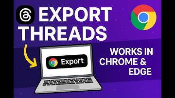Download Threads Posts, Followers & Following in 1 Click! 🚀 | Threads Exporter Chrome Extension