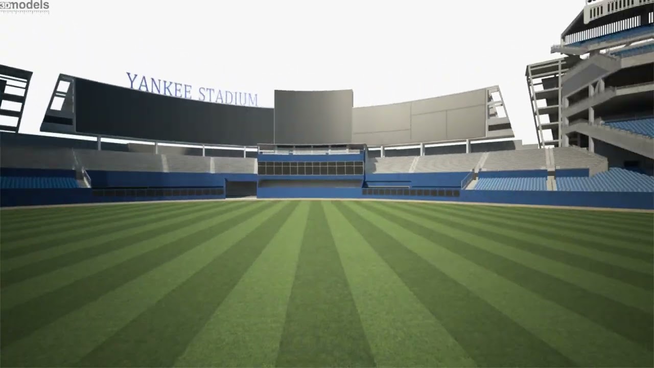 Yankee Stadium 3D model - Download Stadium on 3DModels.org
