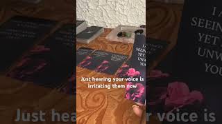 Irritated by your voice now #tarot #oraclemessages