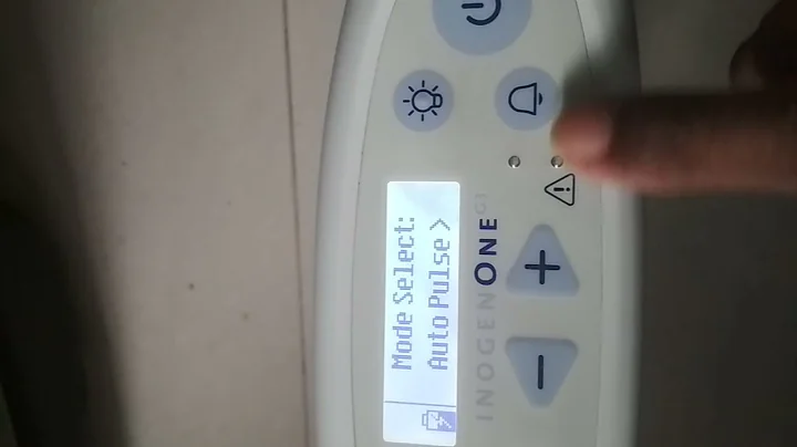 How to check oxygen purity in Inogen one G3