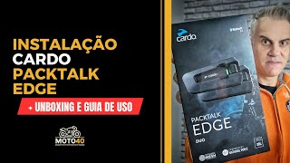 Cardo Packtalk Edge Instalação e Tutorial - Aprenda a usar! - YouTube