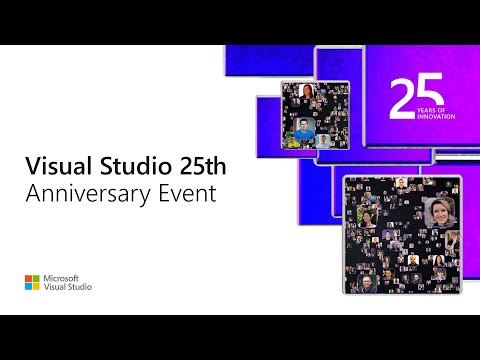 Visual Studio 25. oslava