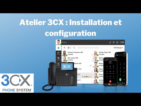 Atelier 3CX : Installation téléphone IP distant
