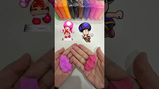 Toady + Toadette = Toadettey 🍄💖 #supermario #mario #satisfying