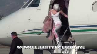 Exclusive Lady Gaga gets off Private Jet at Van Nuys Airport Guide