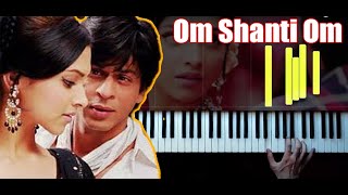 Video thumbnail of "Om Shanti Om - Piano by VN"