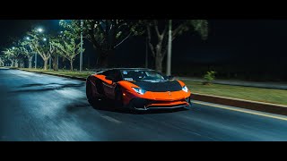 Aventador SV Night Run | 4K