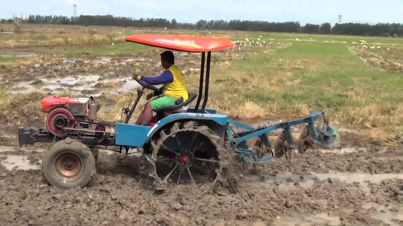 Modifikasi Motor Untuk Bajak Sawah Beemotor