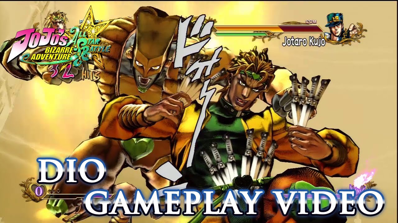 HFTF Shadow DIO at JoJo's Bizarre Adventure: All-Star Battle R