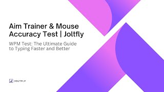 Aim Trainer & Mouse Accuracy Test from Joltfly: What It Is and How It Can Help You Test Your Mouse…