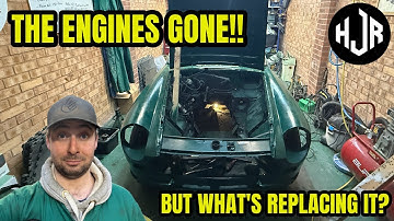 I REMOVE THE MGB’S ENGINE AND GEARBOX IN ONE DAY!! I’M TRIPLING ￼THE BHP!!