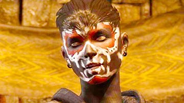 Mortal Kombat XL - Cassie Cage Halloween Skin PC Mod Performs Intro Dialogues Vs All Characters