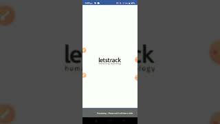 how to use *letstrack* app in mobile// explanation in hindi// screenshot 1