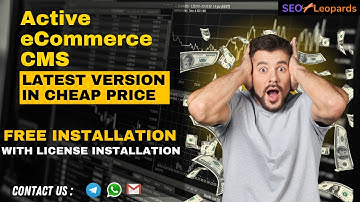 [Full Latest Version] Active eCommerce CMS (In Cheap Price)