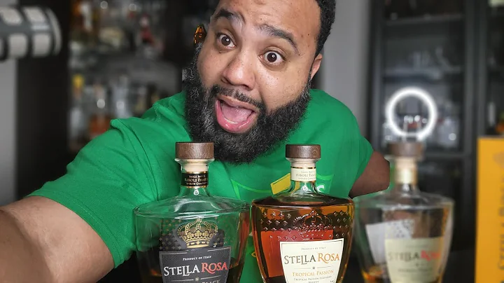 Stella Rosa Brandy Review WOW ALL THREE FLAVORS!!!...