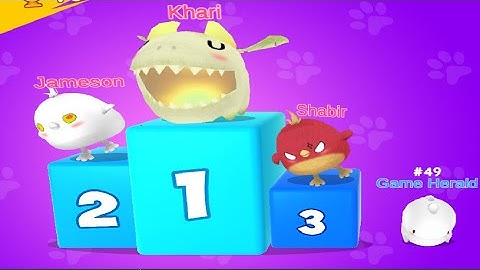 Fall.io - Race of Dino Android Gameplay