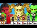 Demon Hulk Lucifer VS The Avengers Marvel Comic Superheroes - Epic Battle
