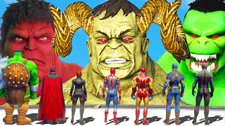 Demon Hulk Lucifer VS The Avengers Marvel Comic Superheroes - Epic Battle