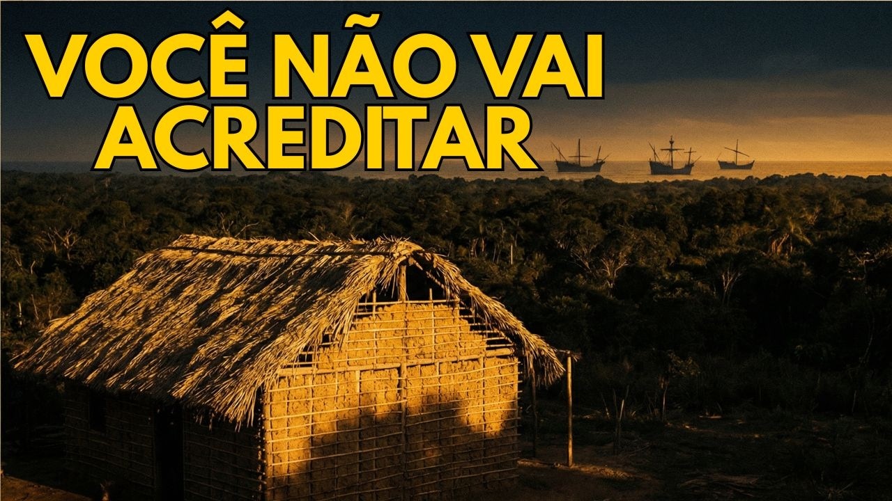 Assim eram as casas no Brasil no início da colonização há 496 anos | Documentário