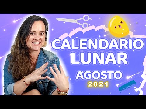 Video: Calendario Lunar De Cortes De Pelo Y Coloración Para Agosto De