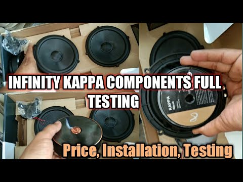 Infinity Kappa Component Speaker Full Testing Review