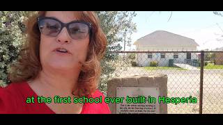 Did you know this was Hesperia's first school house?