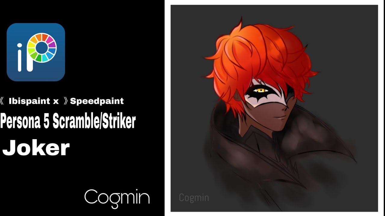 Ibispaint Persona 5 Striker Joker Speedpaint Youtube