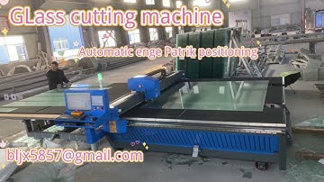 Glass cutting machine/Automatic glass loading cutter #glass #glassmachine #glasscutting #automatic