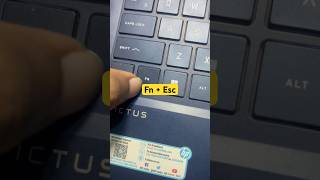 HP Gaming Victus 16 Series Laptop Keyboard Functions Keys Not Working Problem#macnitesh#keyboard