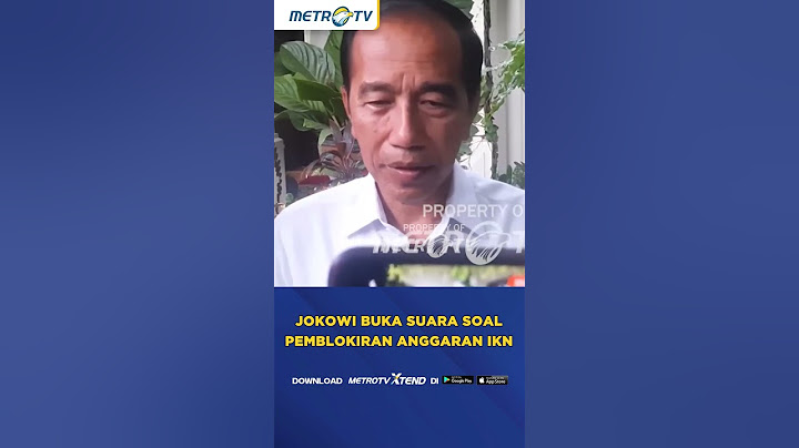 Jokowi Buka Suara Soal Pemblokiran Anggaran IKN #shorts
