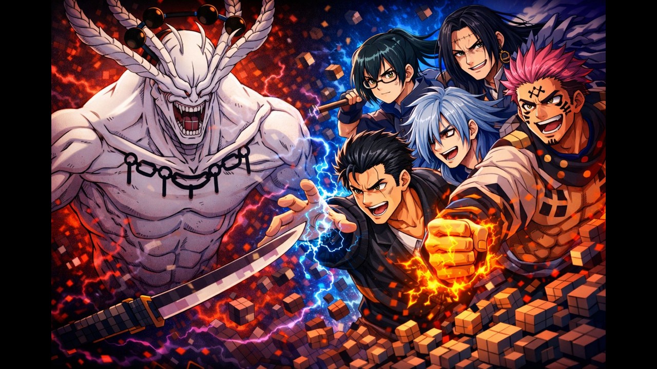 Mahoraga VS JJK characters