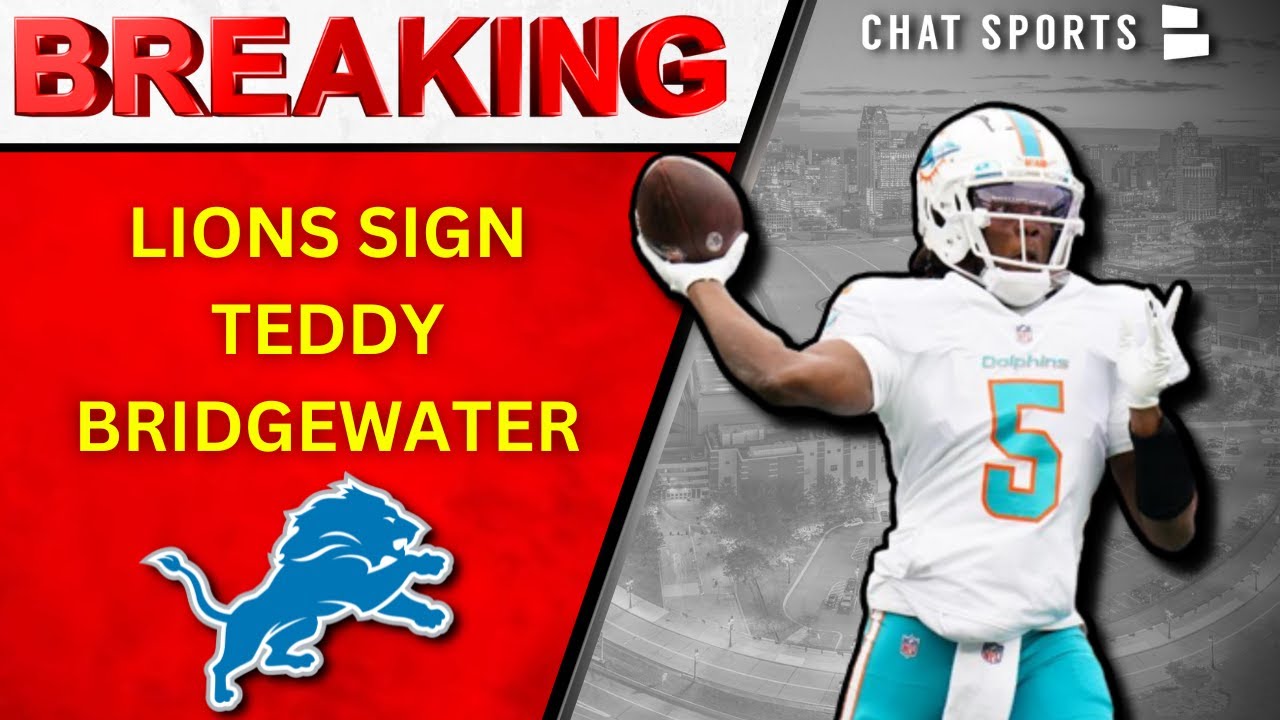What Lions Are Getting In QB Teddy Bridgewater