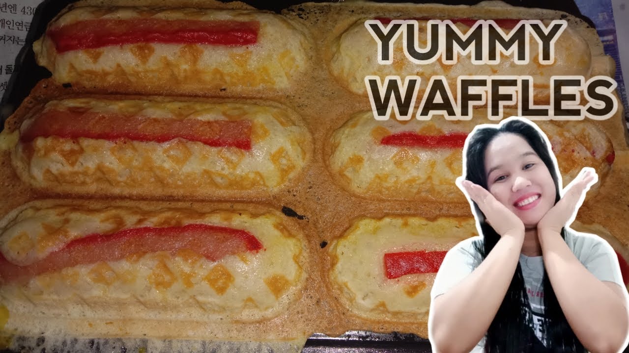 How to make delicious waffle // pweding pang negosyo // Chessa Embate